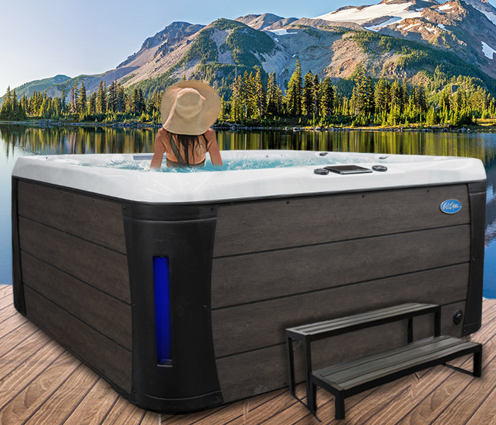 Calspas hot tub being used in a family setting - hot tubs spas for sale Santacruz